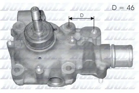 Насос системы охлаждения DOLZ B120