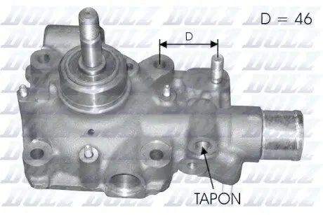 Насос системы охлаждения DOLZ B121