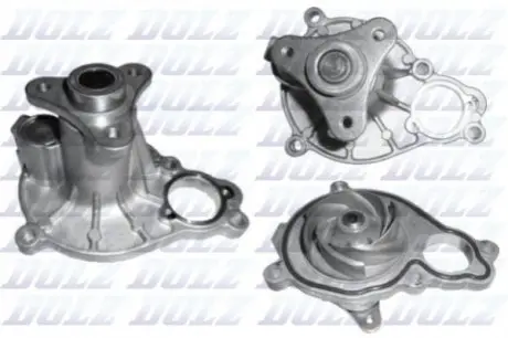 Насос охолоджуючої рідини, з ущільненням BMW 1 (F20), 1 (F21), 2 (F22, F87), 2 (F23), 3 (F30, F80), 3 (F31), 3 (G20, G80, G28), 3 GRAN TURISMO (F34), 4 (F32, F82), 4 (F33 1.5D/1.6/2.0 03.15 DOLZ B255