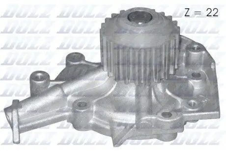 Насос охолоджуючої рідини, з ущільненням CHEVROLET AVEO / KALOS, MATIZ, SPARK DAEWOO KALOS, MATIZ, TICO 0.8-1.2 02.95 DOLZ D214 Купити в Україні