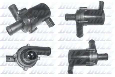 Додатковий водяний насос AUDI A4 B6, A4 B7 SEAT ALHAMBRA 1.8-4.2 03.96-03.10 DOLZ EA507A Купити в Україні