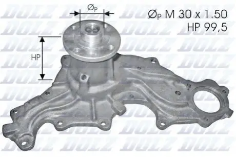 Насос води DOLZ F120 Купити в Україні