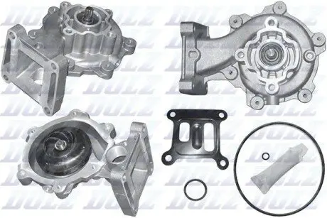 Насос охолоджуючої рідини, з ущільненням FORD MONDEO III, TRANSIT, TRANSIT TOURNEO 2.0D/2.2D/2.4D 01.00-03.07 DOLZ F149 Купити в Україні