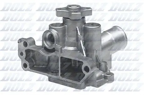 Насос охолоджуючої рідини, з ущільненням SAAB 9000 2.0/2.3 09.88-12.98 DOLZ F197