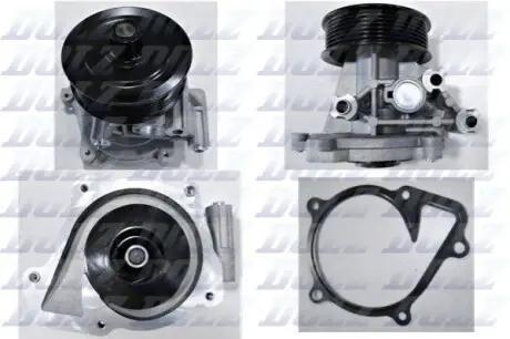 Насос охолоджуючої рідини, з ущільненням FORD RANGER OPEL ASTRA H, CORSA D 1.2/1.4/3.2D 04.04 DOLZ F210