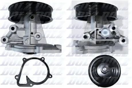 Насос охолоджуючої рідини, з ущільненням FORD RANGER, TRANSIT, TRANSIT V363 LAND ROVER DEFENDER 2.0D-3.2D 04.06 DOLZ F211 Купити в Україні