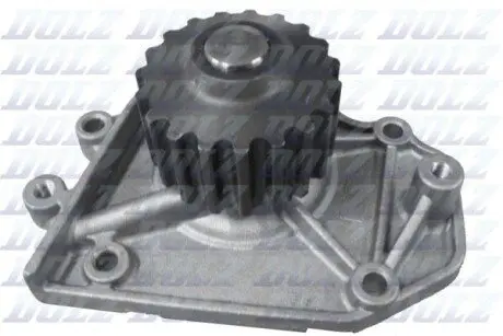 Насос охолоджуючої рідини, з ущільненням HONDA CIVIC V, CIVIC VI, CRX II, CRX III 1.6 10.89-02.01 DOLZ H130 Купити в Україні