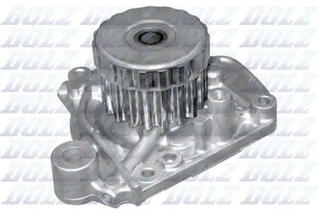 Насос охолоджуючої рідини, з ущільненням HONDA CIVIC VII, CIVIC VIII, FR-V, STREAM 1.4-1.7 11.00-12.12 DOLZ H133 Купити в Україні