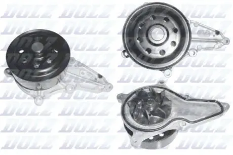 Насос охолоджуючої рідини, з ущільненням HONDA CIVIC IX, CIVIC X, CR-V IV, HR-V 1.6D 02.13 DOLZ H149 Купити в Україні