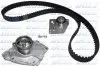 Фото NISSAN К-т ГРМ (насос + ремень + ролик) PRIMERA Hatchback (P12) 1.9 dCi 03-07, RENAULT GRAND SCЙNIC II 1.9 dCi 04-08, LAGUNA II 1.9 dCi 04-05, MEGANE II 1.9 dCiNIC II 1.9 dCi 05-08 DOLZ (KD027) изображение 1
