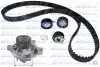 Комплект ГРМ + помпа VW LT 96-/VW T4 2.5TDI 91- (замінено на KP75323XS) DOLZ (KD052) зображення 1
