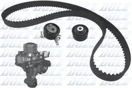 Фото Водяний насос + зубчастий ремінь DOLZ (KD056) зображення 1