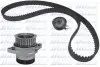 Комплект ГРМ + помпа VW Caddy/Golf/Seat Ibiza/Skoda Octavia 1.6 92-04 (19x137z) DOLZ (KD078) зображення 1
