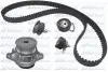 Фото Комплект ГРМ + помпа VW Caddy/Golf/Polo/Skoda Fabia 1.4 99- (20x130z/17x58z) (замінено на KP45565XS) DOLZ (KD080) зображення 1