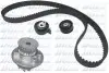 OPEL К-т ГРМ (насос + ремень + ролики 2шт).) Astra G 1.4,1.6 DOLZ (KD081) изображение 1