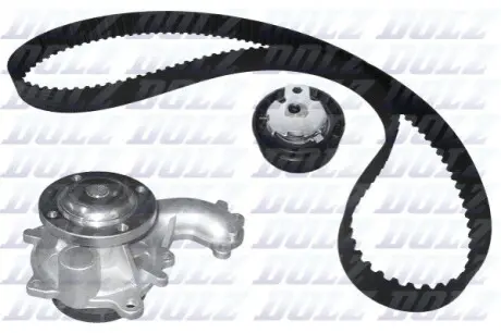 Комплект ГРМ + помпа Ford Connect 1.8 TDCi 02 DOLZ KD123