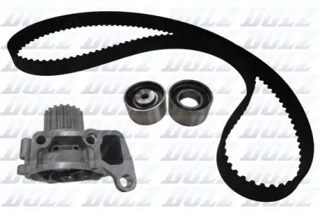 Комплект ГРМ + помпа Mazda 3/5/6 2.0D 02-10 (30x150z) DOLZ KD185
