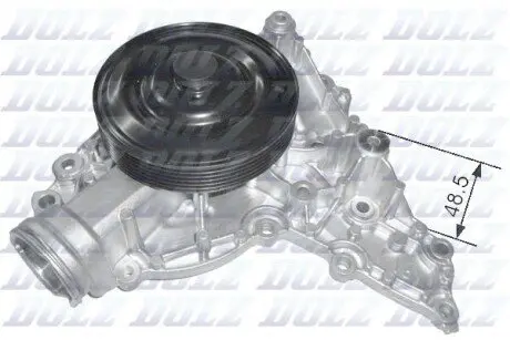 Насос охолоджуючої рідини, з ущільненням MERCEDES C (CL203), C T-MODEL (S203), C T-MODEL (S204), C (W203), C (W204), CLC (CL203), CLK (A209), CLK (C209), CLS (C219) 2.5/3.0/3.5 06.04-12.15 DOLZ M229 Купити в Україні