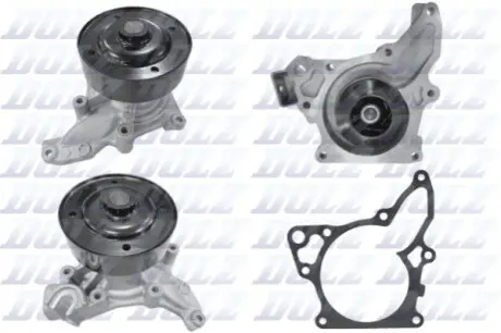Помпа води Mazda 3/6/CX-5 2.2D 12- (R/B) (6 лоп) DOLZ M474 Купить в Украине