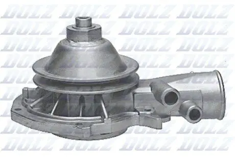 Насос охолоджуючої рідини, з ущільненням OPEL FRONTERA A, OMEGA A, SENATOR B 2.3D-3.0 09.86-10.98 DOLZ O119
