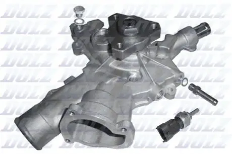 Насос охолоджуючої рідини, з ущільненням OPEL AGILA A, ASTRA G, ASTRA G CLASSIC, ASTRA H, ASTRA H CLASSIC, ASTRA H GTC, COMBO, COMBO TOUR, CORSA C, CORSA D, MERIVA A, TIGRA 1.0-1.4LPG 02.98 DOLZ O-274 Купити в Україні