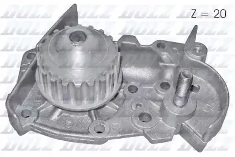 Насос охолоджуючої рідини, з ущільненням RENAULT 19 I, 19 II, 19 II CHAMADE, CLIO I, RAPID 1.2/1.4 07.85-09.98 DOLZ R124 Купити в Україні