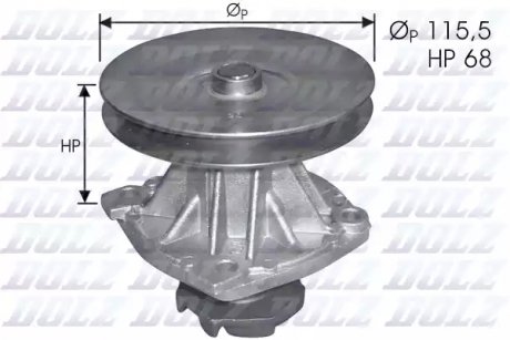 Насос води DOLZ S135 (фото 1)