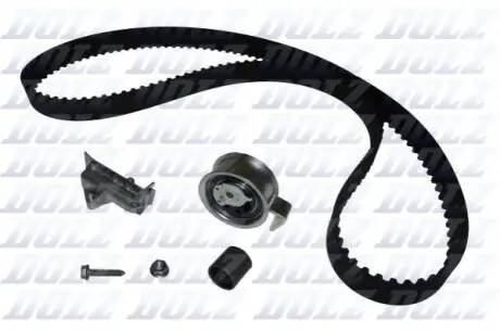 К-кт. ГРМ (рем.+3шт. ролик+ крепление) VW,AUDI 1.9TDI DOLZ SKD037 Купить в Украине