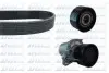 RENAULT Комплект ремень + натяжитель+ролик NISSAN QASHQAI I, X-TRAIL RENAULT ESPACE V, FLUENCE, GRAND SCENIC III, GRAND SCENIC IV, KADJAR, MEGANE CC, MEGANE III, SCENIC III 1.6/1.6D 04.11- DOLZ (SKD200A) изображение 1