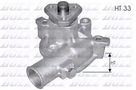 Насос охолоджуючої рідини, з ущільненням CITROEN C15 PEUGEOT 205 I, 205 II, 309 I 1.1/1.3/1.6 02.84-12.96 DOLZ T116 Купити в Україні