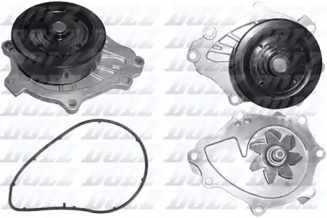 Насос охолоджуючої рідини, з ущільненням LEXUS IS II TOYOTA AURIS, AVENSIS, COROLLA, COROLLA VERSO, RAV 4 III, RAV 4 IV, VERSO 2.0D/2.2D 07.05-09.19 DOLZ T231 Купити в Україні