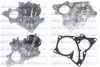 Фото Насос охолоджуючої рідини, з ущільненням TOYOTA HILUX VIII, LAND CRUISER PRADO 2.4D/2.8D 05.15 DOLZ (T267) зображення 1
