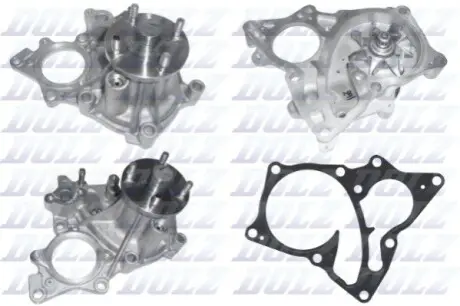 Насос охолоджуючої рідини, з ущільненням TOYOTA HILUX VIII, LAND CRUISER PRADO 2.4D/2.8D 05.15 DOLZ T267 Купити в Україні