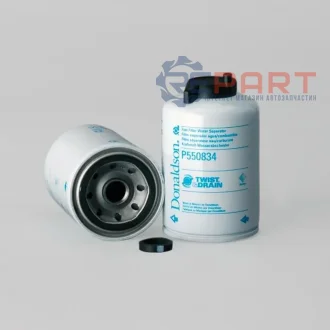 Паливний фільтр (із сепаратором води) THERMO KING HITACHI EX, UE THERMO KING SB, SPECTRUM, SUPER 4FE1T/4JC1/TK486 DONALDSON P550834