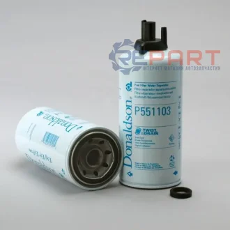 Паливний фільтр (розмір різьби в дюймах: 1-14UN) AGCO 8360, 8425, 8425 AGCOSTAR CASE IH 921 C DYNAPAC CA702, SD2500CS FORD 9682, 9882 GROVE RT530E-2, RT890E HITACHI ZW180 HYUNDAI 757-7A DONALDSON P551103