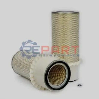 Фільтр повітряний 490x201,6x134 ABG SD200DX, SD200F AG CHEM 1254, 544, 554 AMMANN ASC 110 D, ASC 150 D BOMAG BW12R, BW284 CASE IH 1840, 1845 C, 580 K, 580 L, 580 SE, 580 SK, 580 SL, 588 DONALDSON P902309