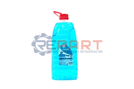Фото Омивач скла зимовий -20 STANDARD Sea breeze синій (каністра 4л) <ДК> Дорожня карта (48021031064 зима) зображення 1