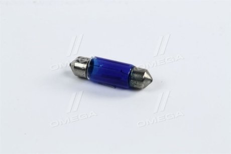 Лампа cофітня синя C5W SV8.5-8 35mm 12V 5W <> Дорожня карта DK12V5WC5WSV858 (фото 1)