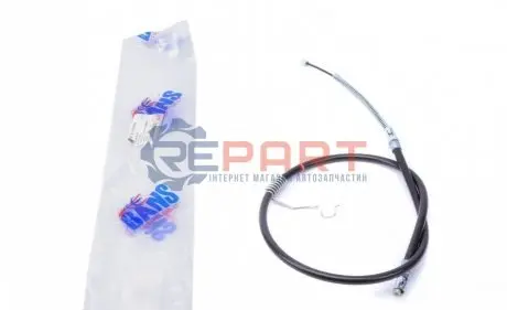 Фото Трос ручника (задній) (R) Ford Transit 2.0-2.4 DI 00- (1283/990mm) DP Group (BC21635BNS) зображення 1