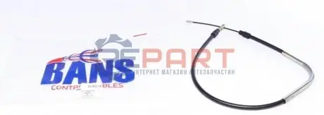 Фото 1 — Трос ручника (передній) Ford Transit 06- (1200/966мм) DP Group (BC22853BNS) Фото Трос ручника (передній) Ford Transit 06- (1200/966мм) DP Group (BC22853BNS) зображення 1