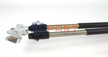 Трос ручника (задний) Ford Connect 02- (-ABS) (высокая база) (барабанный тормоз)) - BC 3020 BNS (7T162A603DB, 7T162A603BD, 5135365) DP Group BC3020BNS (фото 1)