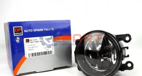 Фара протитуманна (передня) Ford Connect 02-/Transit 06-/Renault Kangoo 08- (пластик) DP Group BP1277 Купити в Україні