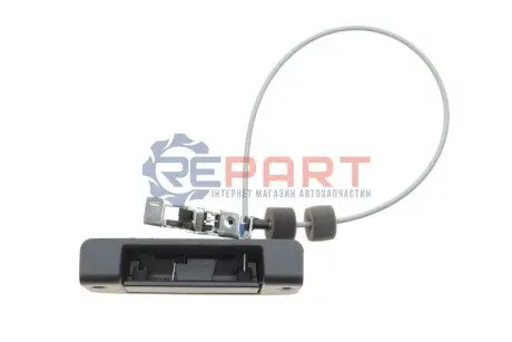 Фото Замок дверей (задніх/знизу/L) Ford Transit 01- (з тросом) DP Group (BP 1403) зображення 1