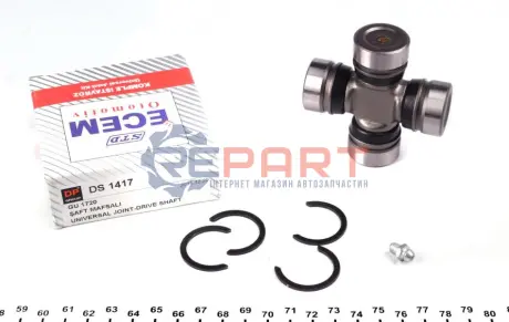 Хрестовина кардана Ford Transit 00-06 (28x69) DP Group DS1417 Купити в Україні