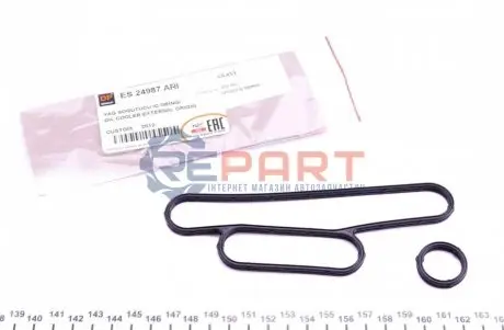 Фото Прокладка радіатора масляного Ford Transit 2.2/2.4TDCI 06- DP Group (ES 24987 ARI) зображення 1