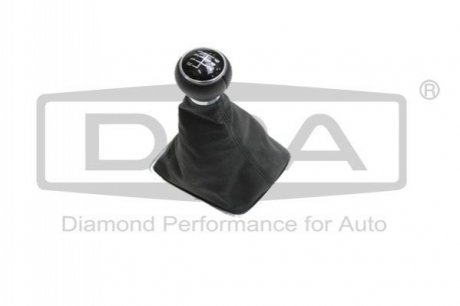 Gearstick knob with black boot for gearstick lever DPA 77111635102