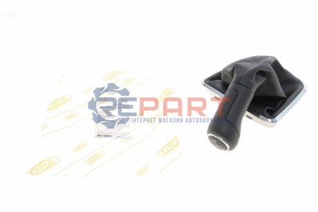 Gearstick knob with black boot for gearstick lever DPA 77111635202