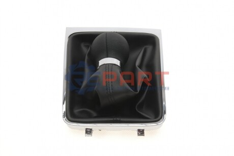 Gearstick knob with black boot for gearstick lever DPA 77111635402