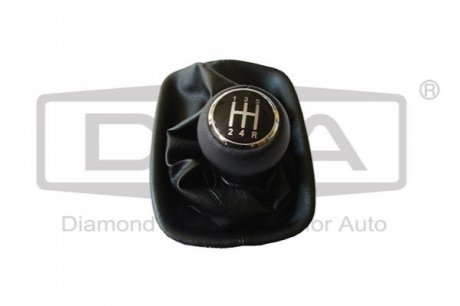Gearstick knob with black boot for gearstick lever DPA 77111640602