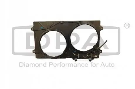 Дифузор радіатора Audi Q7/VW Touareg 02-15 DPA 81210697802 Купити в Україні